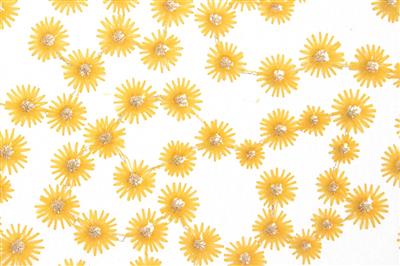 TESSUTO PIZZO DAISY 50X65CM - giallo