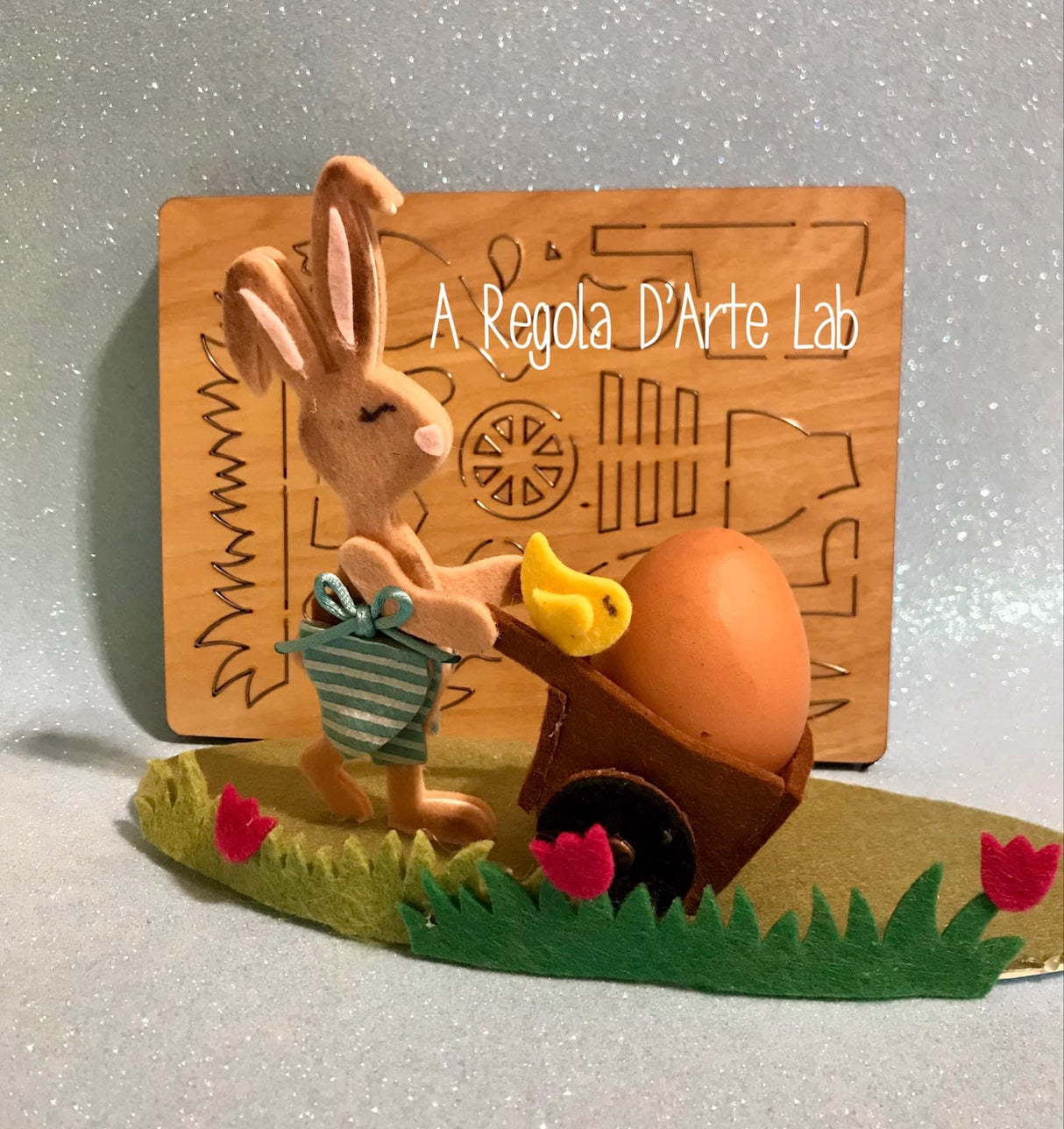 Fustella "CONIGLIO con CARRETTO"