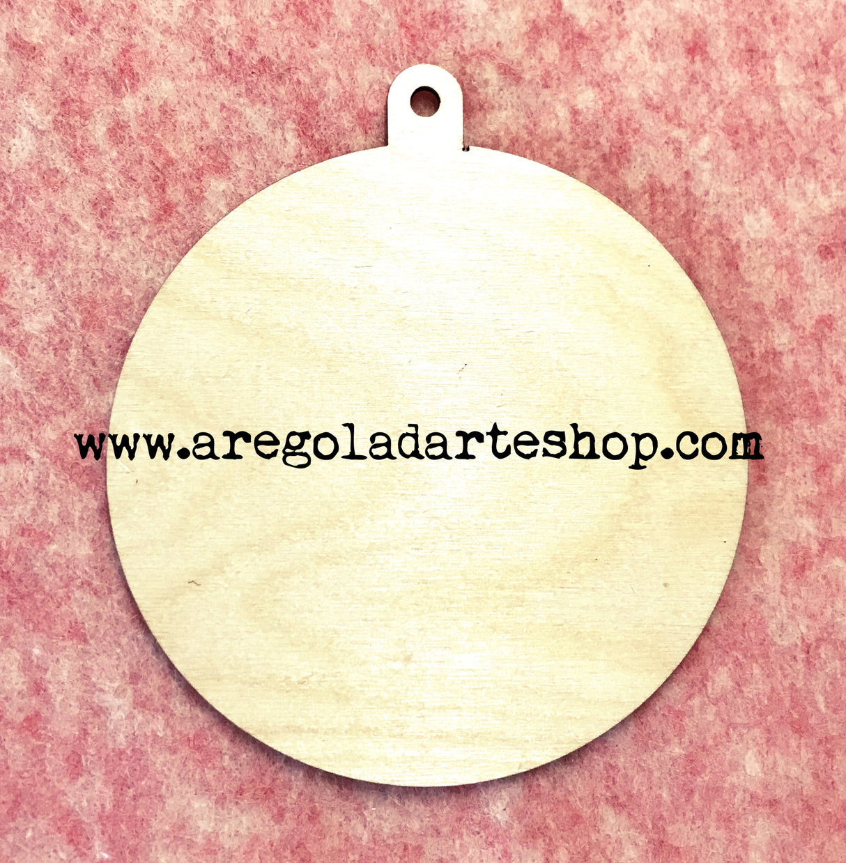 Sfera Legno piatta 12 cm