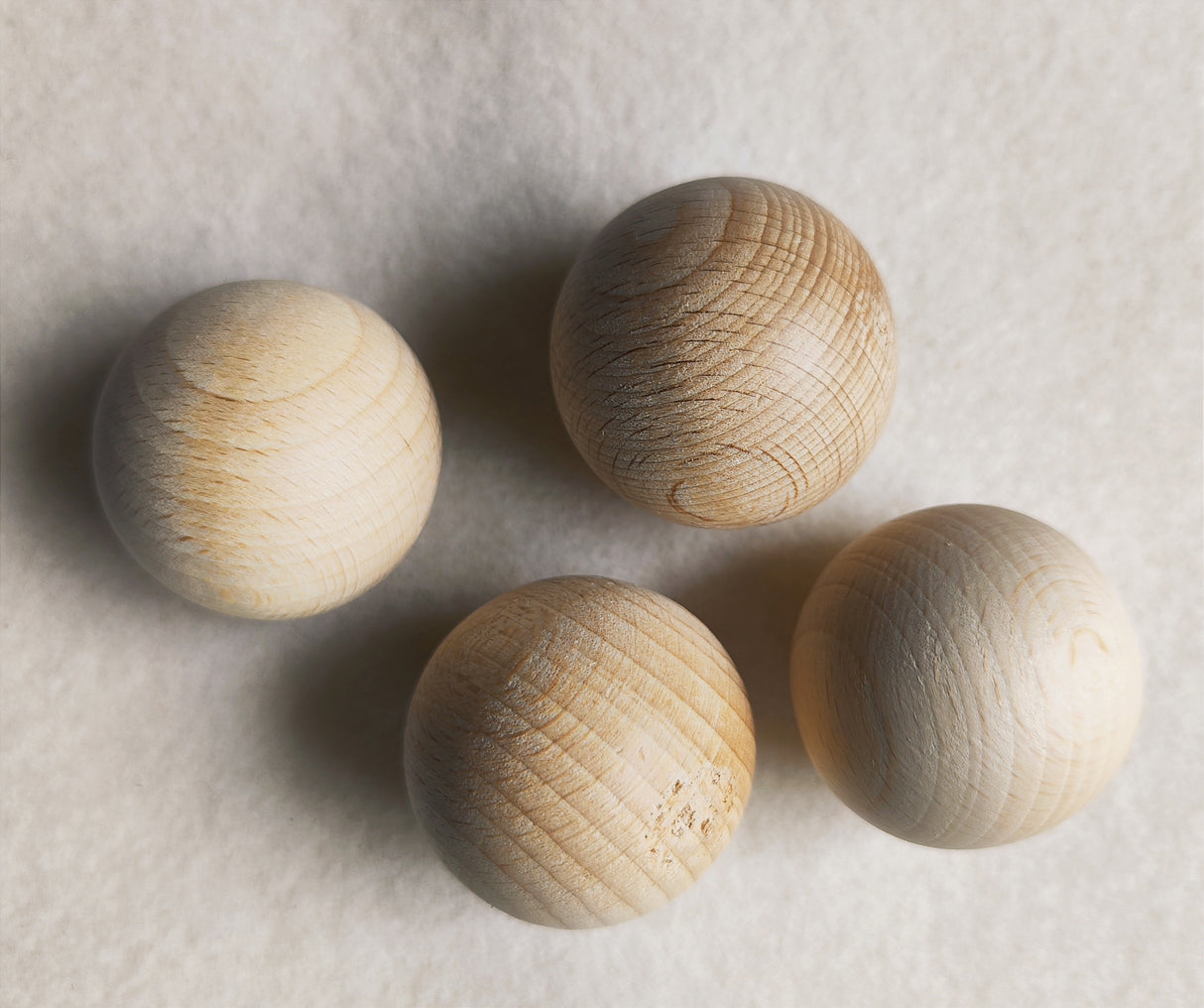 Sfere legno piene 4 cm
