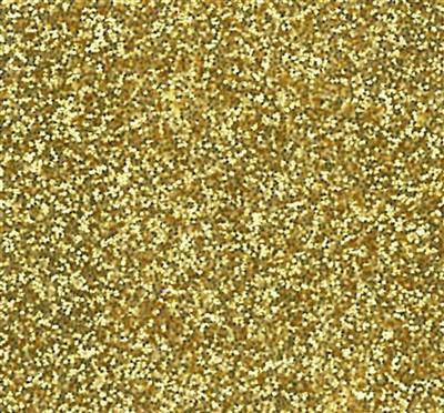 Gomma Crepla Glitter 2mm - Oro chiaro 40x60 cm
