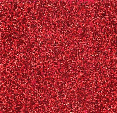 Gomma Crepla Glitter 2mm - Rosso 40x60 cm