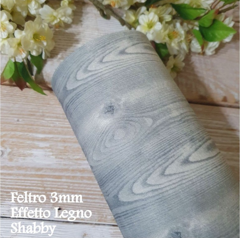 Effetto legno shabby 50x40 cm