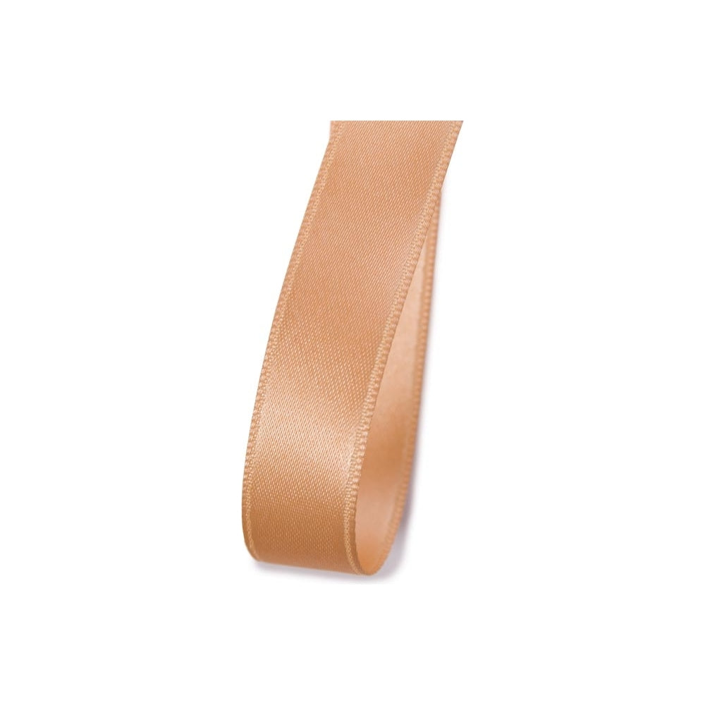 Nastro doppio raso italiano h.6 mm - Albicocca