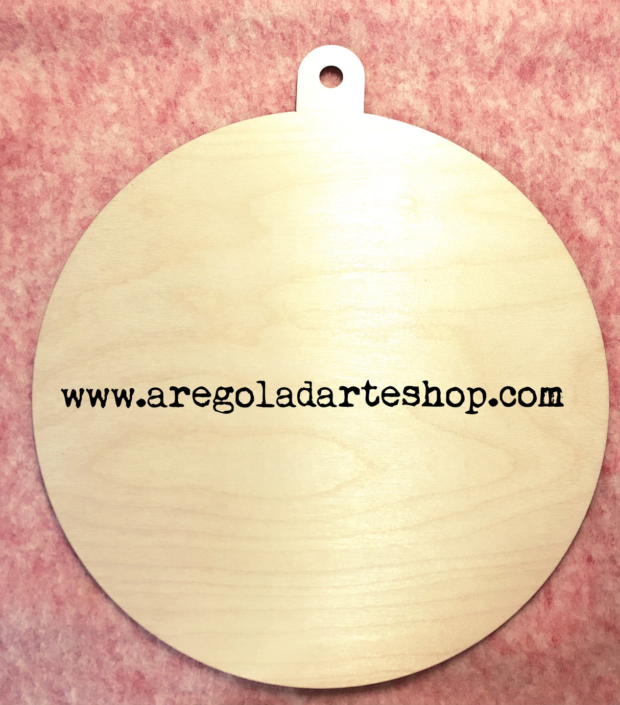 Sfera legno piatta 20 cm