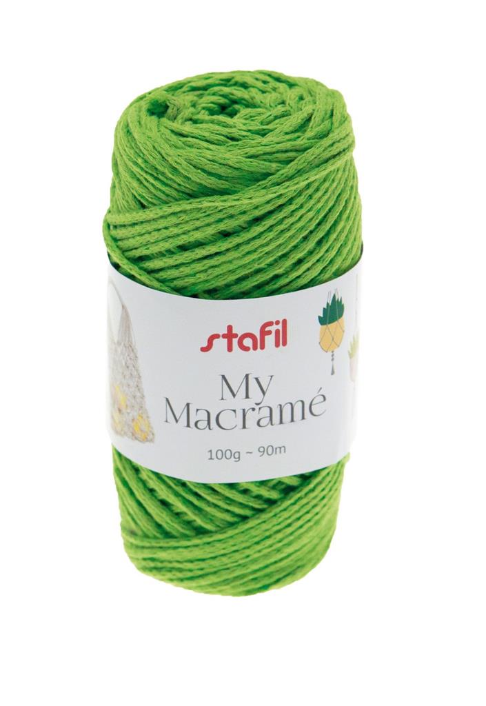 FILATO MACRAMÈ 100g~90m - VERDE