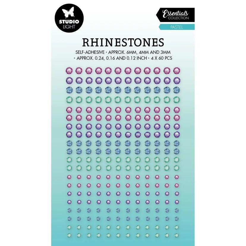 Studio Light • Essentials Self-adhesive Rhinestones Pastel