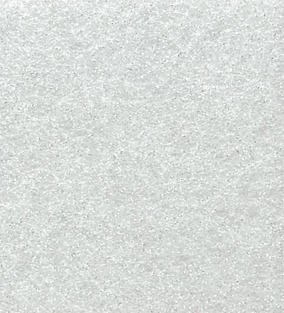 Feltro Stafil 3mm - 50X70CM GLITTER - BIANCO