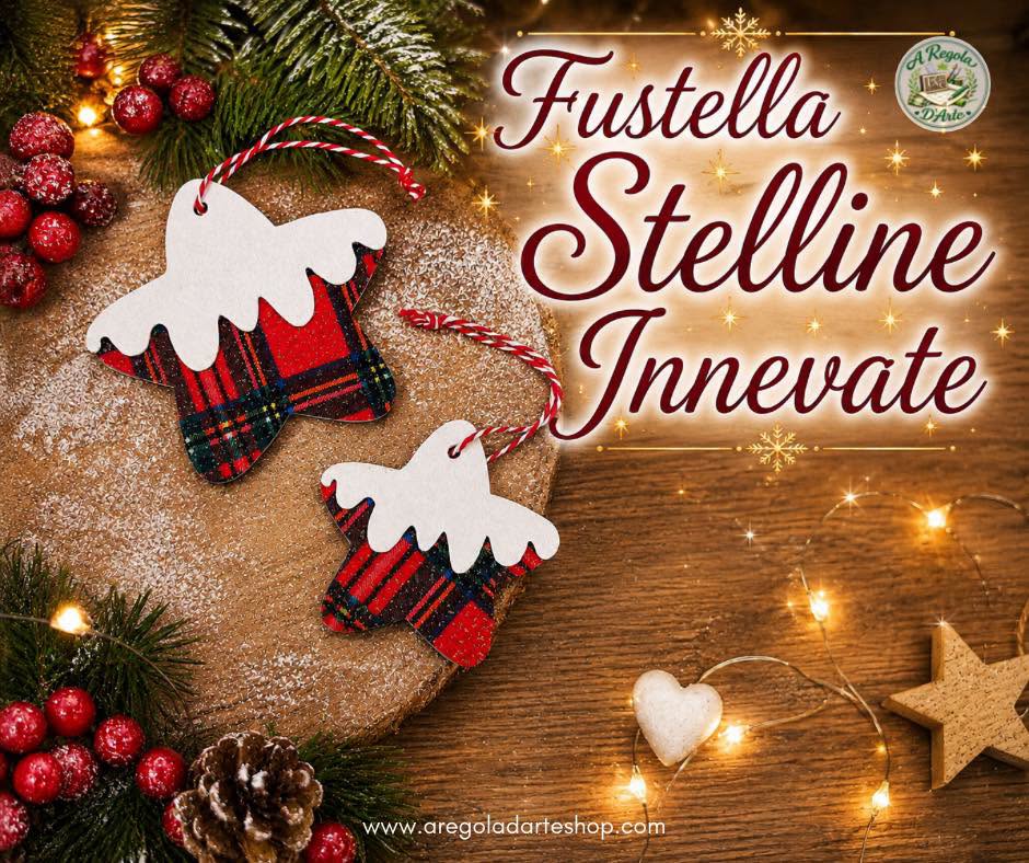 Fustella Stelline Innevate