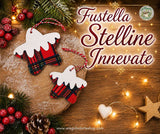 Fustella Stelline Innevate