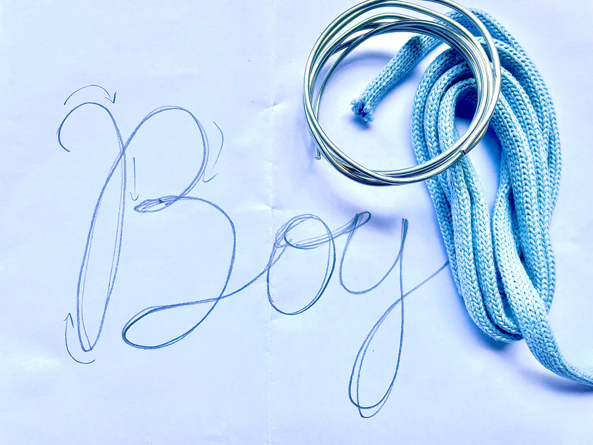 Kit Tubecord+filo alluminio+ scritta “BOY”