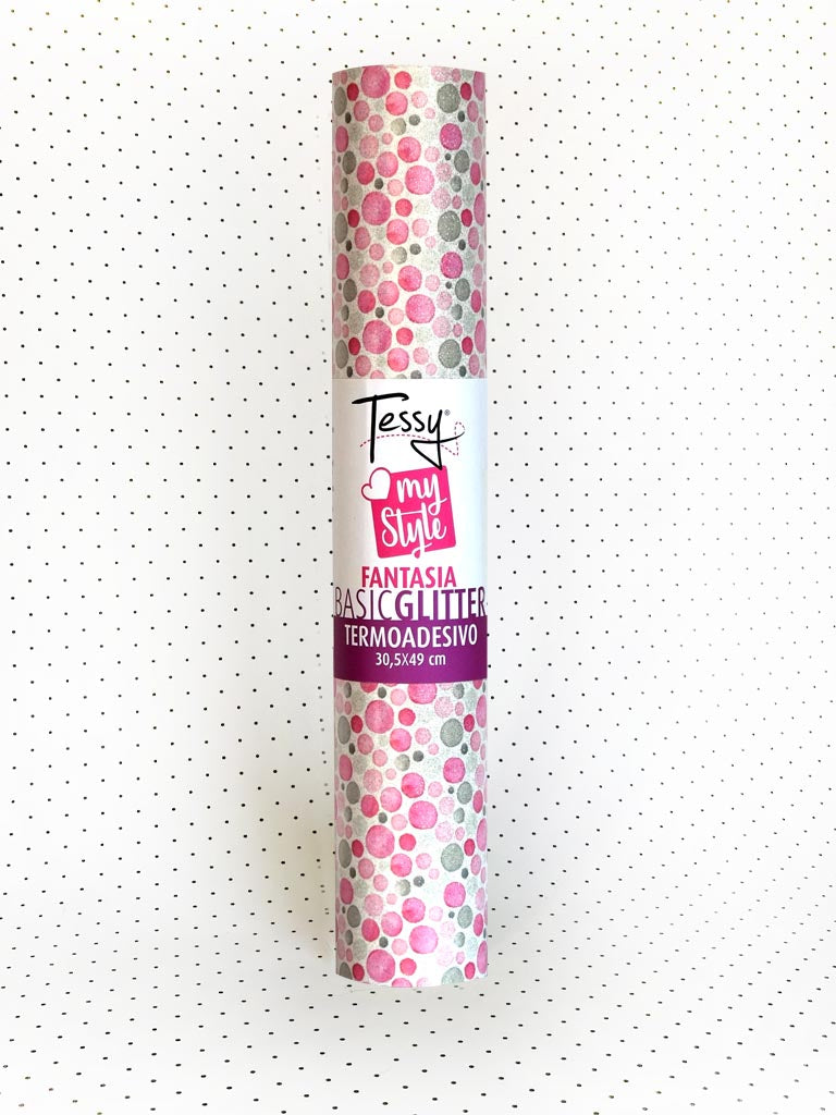 FANTASIA GLITTER BIANCO• BubblePink 2