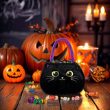 Borsa per Dolcetto o Scherzetto - Trick or Treat - Gatto Nero