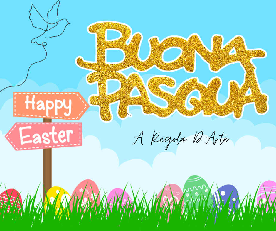 Fustella scritta "Buona Pasqua"