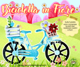 Fustella Artigianale "Bicicletta in fiore”