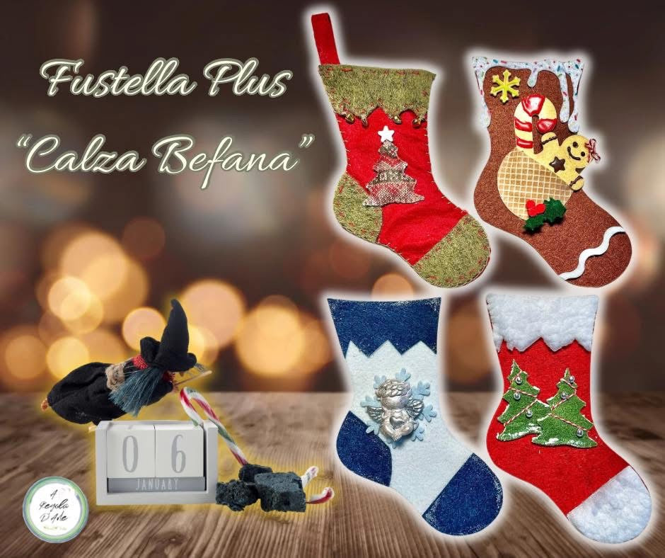 Fustella Calza della Befana PLUS