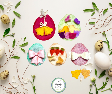 Fustelle Pasquali Per Scrapbooking - Set 10 Pezzi Con Coniglietti E Uova - Foto 9