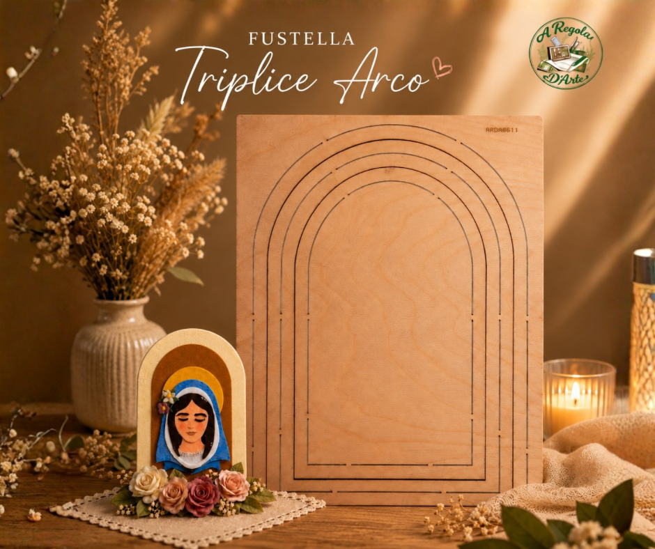 Fustella Cornice “Triplice Arco”
