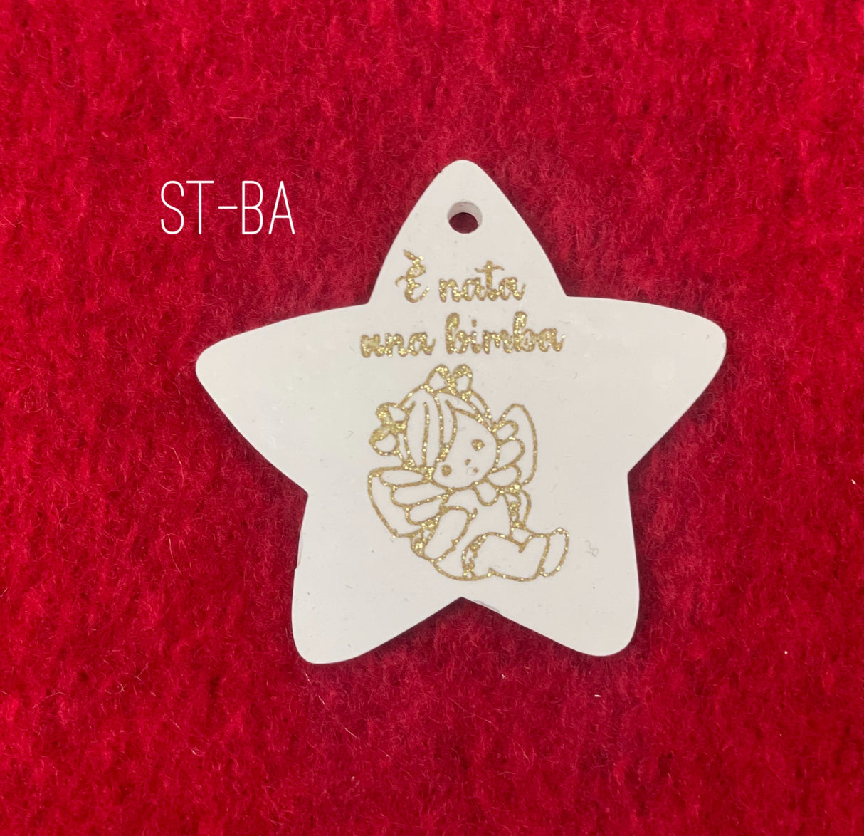 STELLINA E' Nata una bimba - 6 cm