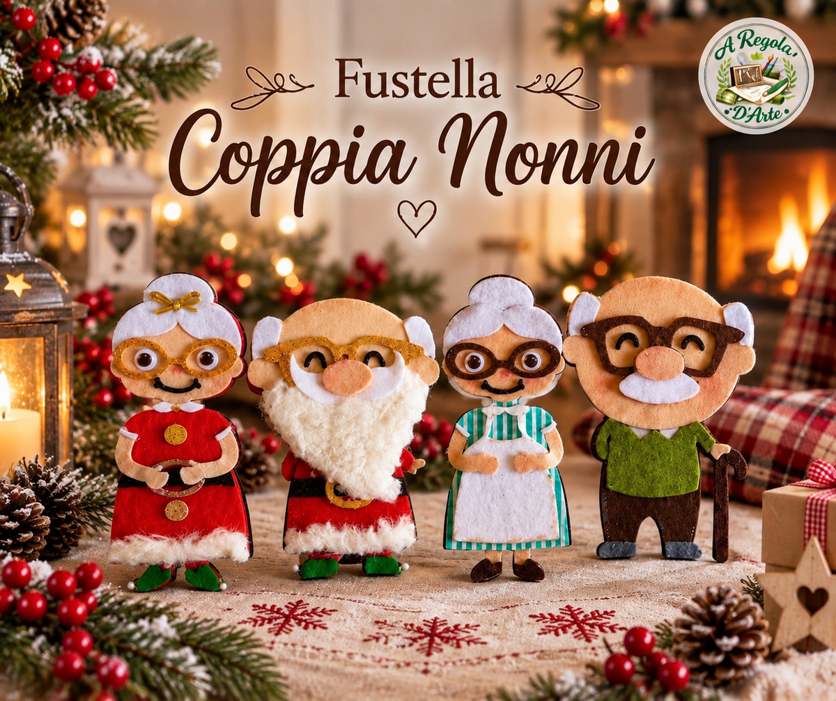 Fustella " Coppia NonnI"