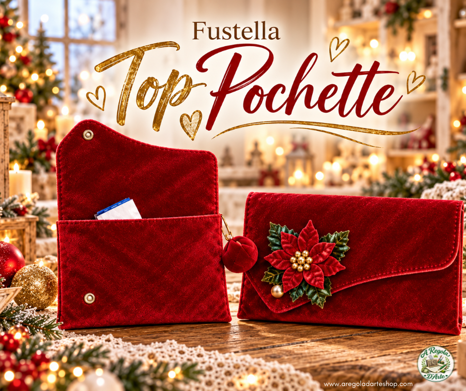 Fustella "Top Pochette" Plus - con 2 Movers