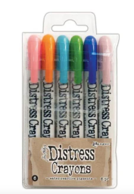 Distress CRAYONS - set n.6