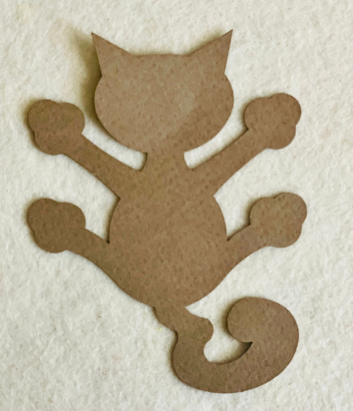 Fustella "Gatto zampe aperte"