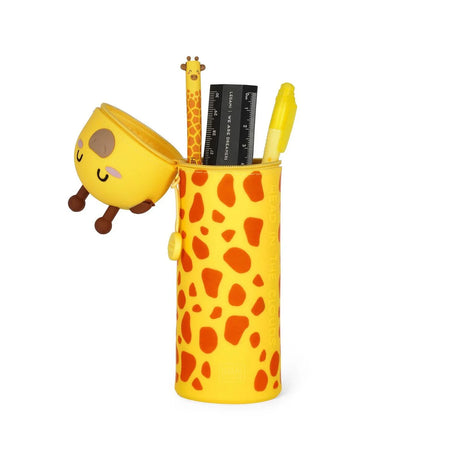 Astuccio 2 in 1 in Morbido Silicone - GIRAFFE