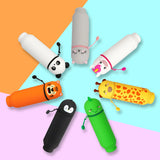 Astuccio 2 in 1 in Morbido Silicone - GIRAFFE