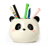 Portapenne in Ceramica - Desk Friends - PANDA