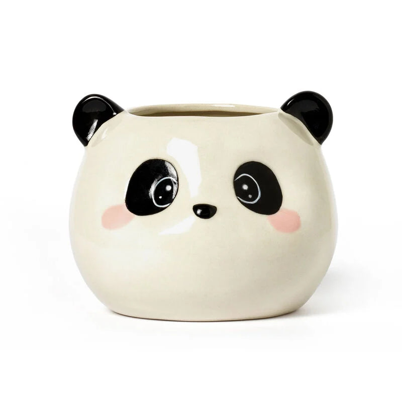 Portapenne in Ceramica - Desk Friends - PANDA