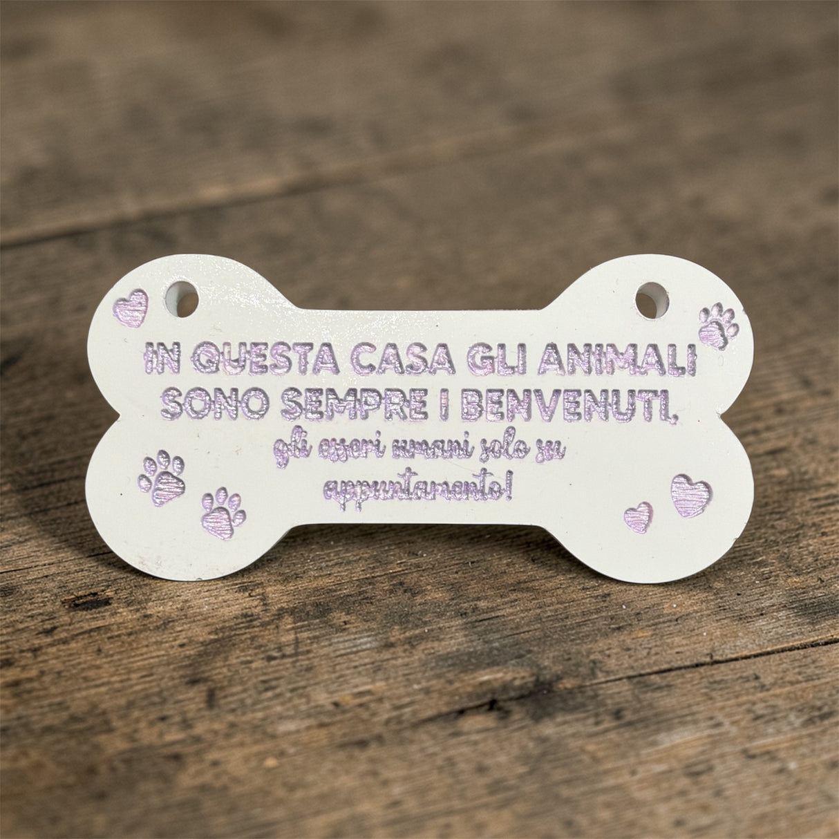Stampo targa "Osso"