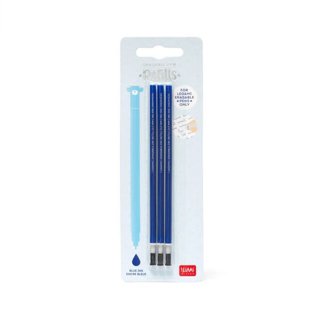 Refill per Penna Gel Cancellabile - Erasable Pen - Blu