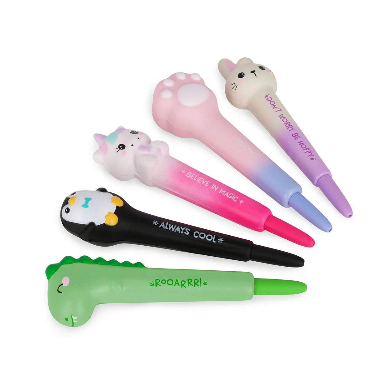 Penna Gel Antistress - Squeezies - DINO