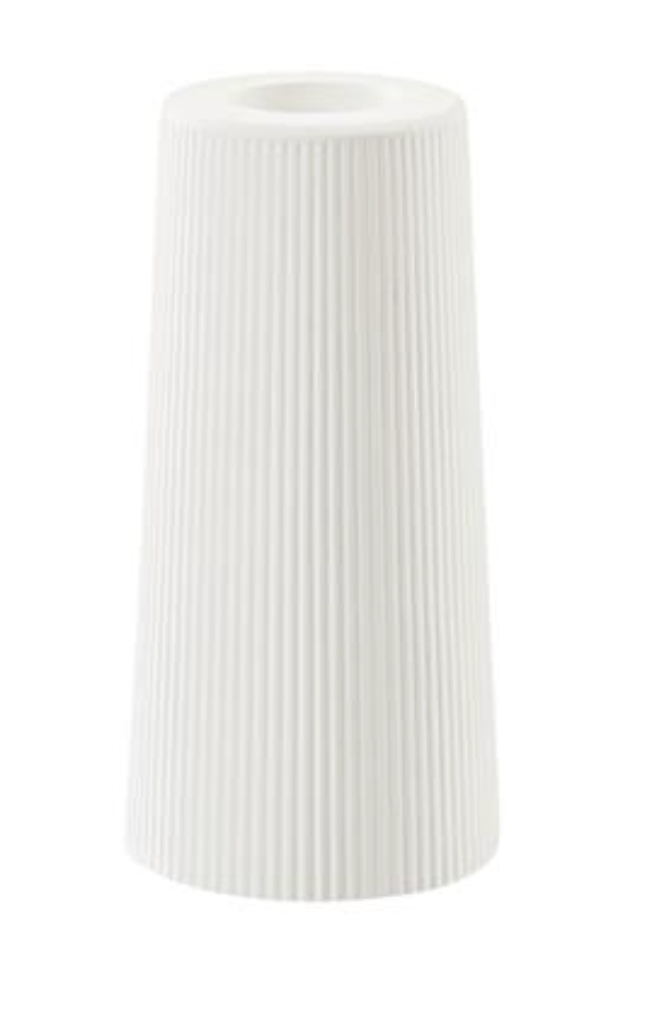 Stampo in silicone "Vaso alto IV scanalato" - ca. 5,5 x 3,9 x 9,8 cm