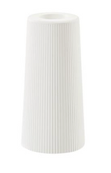 Stampo in silicone "Vaso alto IV scanalato" - ca. 5,5 x 3,9 x 9,8 cm