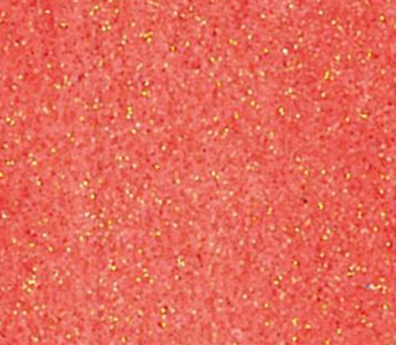Gomma Crepla Glitter 2mm - Pesca Iridescente 40x60 cm