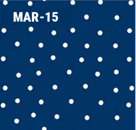 MAR-15 POIS COUNTRY BLU PROFONDO - 50x40 cm