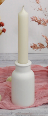 Stampo in silicone "Vaso alto III scanalato" - ca. 4,8x3,9x9,8 cm