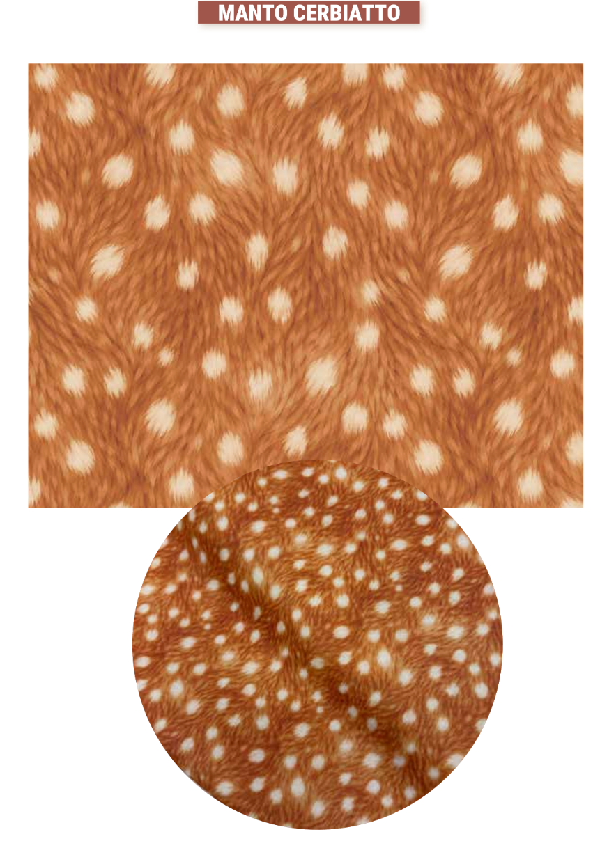 Pannolenci Effetto "Manto Cerbiatto"