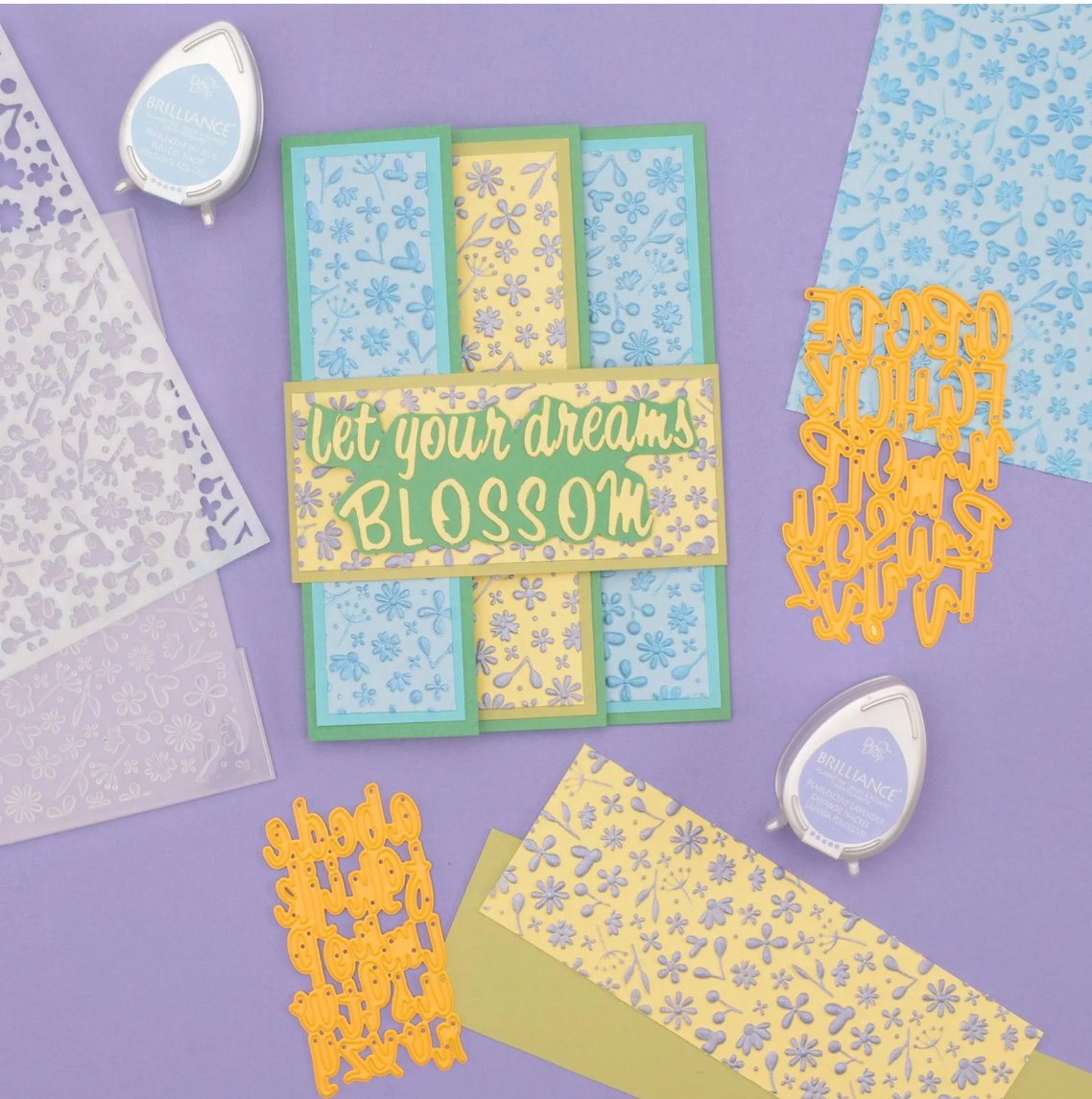 ALFABETO metallico Nellie's Choice •
