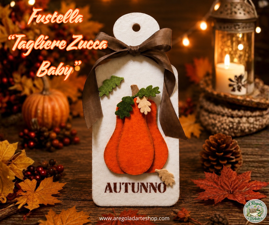 Fustella "Tagliere Zucca Baby" - con Mover