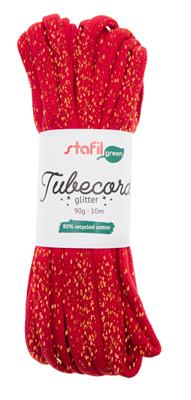 Tubolare Tubecord Rosso glitter