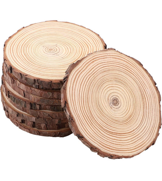 Base legno corteccia 13 cm