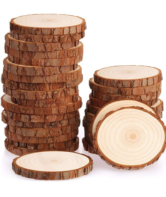 Base legno corteccia 7-8 cm